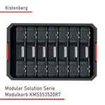 Kistenberg MODULAR SOLUTION Box Aufbewahrungsboxen 52 x 32 x 21 cm + 7 Organizer