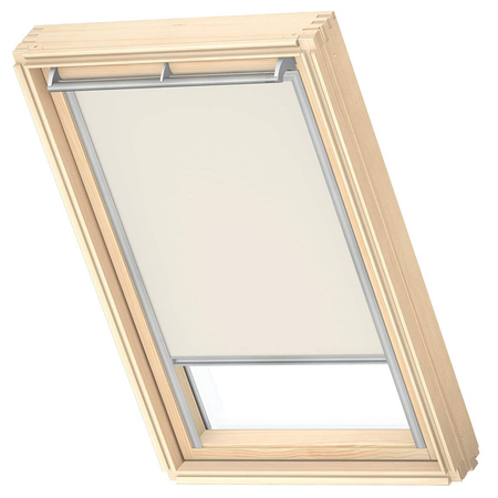 VELUX DKL S08 1085S Hellbeige Verdunkelungsrollo für Dachfenster114x140 cm