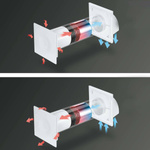 AWENTA Kompakter Rekuperator HRV100
