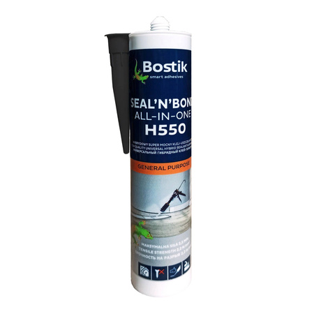 BOSTIK Seal'N'Bond Montagekleber Klebstoff Dichtmasse Kartusche 290 ML
