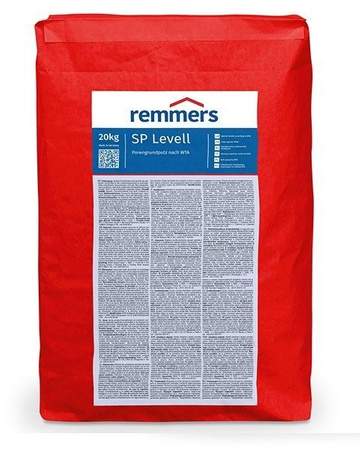 REMMERS SP Levell Untergrund Unterputz Saniergrundputz Grundputz Mörtel 20 KG
