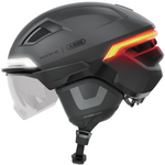 ABUS HYP E ACE volcano titan (S) Cityhelm mit LED und Belüftungssystem