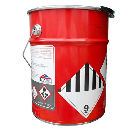 Enke Enkopur in Schwarz Flüssigkunststoff Flüssigharz für Dachflächen 12,5 kg 
