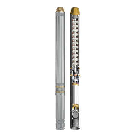 IBO Tiefbrunnenpumpe SDM 3.5 3/11 Inches 89mm 6300 l/h 0.8 kW 6.3 Bar