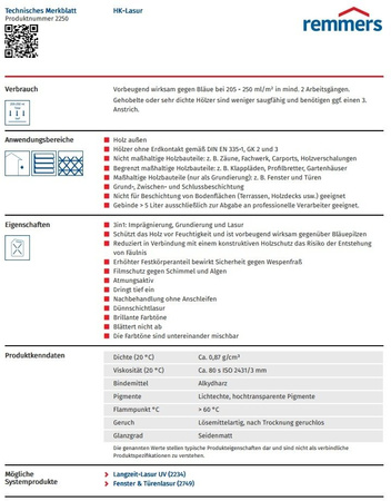 Remmers HK Lasur 5 L Tannengrün – 3in1 Holzschutzmittel