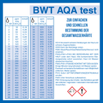 outlet BWT AQUATEST Test zur Bestimmung der Wasserhärte Prüfset Härteprüf Set