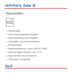 Color Si Silikat-Innenwandfarbe im iQ-Therm-System Waschbeständige Weiß 5 L NEU