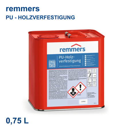 Remmers PU-HOLZVERFESTIGUNG Schadstofffixierung auf PU-Basis farblos 750 ml NEU