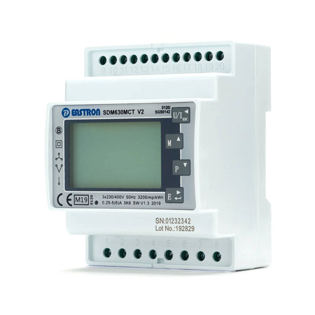 outlet EASTRON SDM630MCT Hutschienen-Zähler 1/5A CT einphasig/dreiphasig