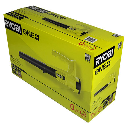 Ryobi RY18BLA-0 -Akku-Laubbläser 18 V ONE+ (ohne Akku), leicht & leistungsstark