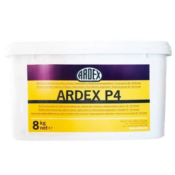 ARDEX P 4 Eimer Multifunktionsgrundierung Haftbrücke Wand Decke Schnell 8 KG