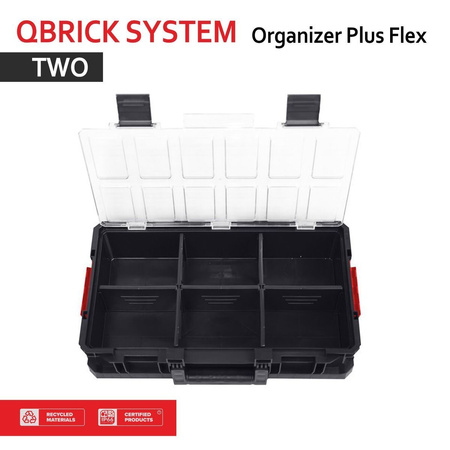 Qbrick System TWO Organizer Plus Flex Robust Werkzeugkästen Satz mit 3 Stück NEU