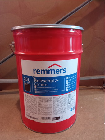 OUTLET Remmers Holzschutz-Creme 20 L Holz Lasur für Außen alle Farben