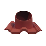 Bandloo VENTOS X – PLUS R Kastanie 150 mm – Dachentlüfter für Betonziegel