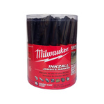 Milwaukee INKZALL™ Permanentmarker – 36 schwarze Marker 1 mm