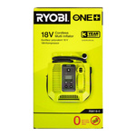 Ryobi RMI18-0 18V ONE+ Akku-Kompressor & Pumpe für Auto, Rad & Ball (ohne Akku)