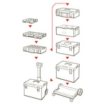 OUTLET Modularer Werkzeugkasten Organizer QBRICK SYSTEM ONE 350 PROFI