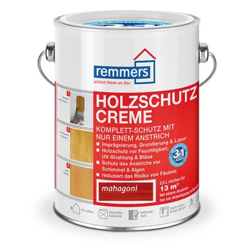 Remmers Holzschutz-Creme 0,75 L – Mahagoni, Pflege & Schutz