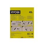 Ryobi RAC396  Universal-Fangsack 45 l Ø12 cm für Garten-Blas-/Sauggeräte