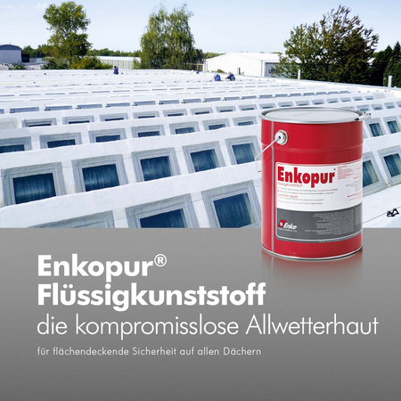 SET ENKOPUR Flüssigkunststoff 4KG + Polyflexvlies 3m 