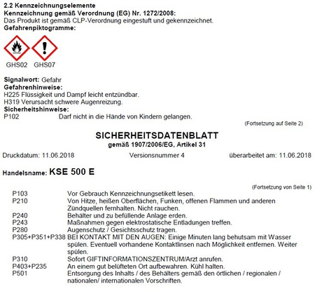 REMMERS KSE 500 E Elastifizierter Steinfestiger auf Kieselsäureester 5 L