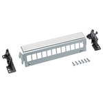HAGER FZ12MK Patchpanel 12M Keystone TS-Schiene oder Montageplatte