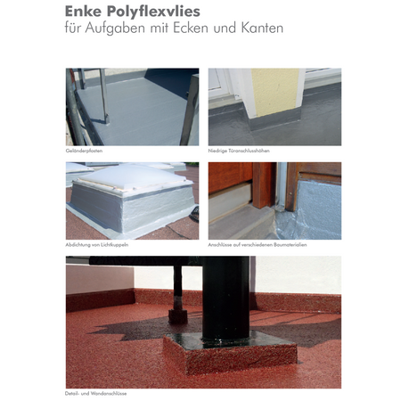 Enke Vlies 56031390 Polyflexvlies 30 cm x 50 m mit hoher Flexibilität