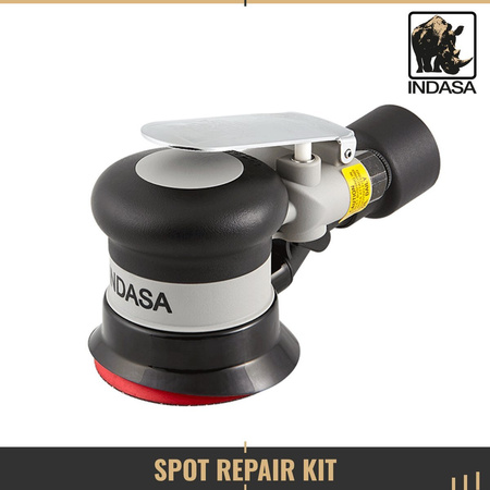 INDASA Spot Repair Kit Mini Exzenterschleifer und Zubehör für Lackreparaturen