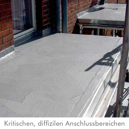 Enkopur Flüssigkunststoff Silbergrau 12,5kg + Polyflexvlies 9m