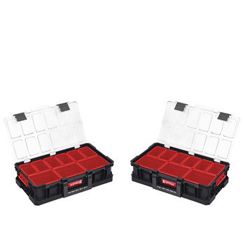 SET MIT 2 - Qbrick System TWO Organizer Plus Polycarbonatr Polyamid-Verschlüsse