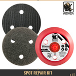 INDASA Spot Repair Kit Mini Exzenterschleifer und Zubehör für Lackreparaturen
