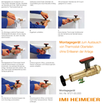 Heimeier Set Montagegerät DN10-20 mounting device Suitcase im Koffer 9721-00.000