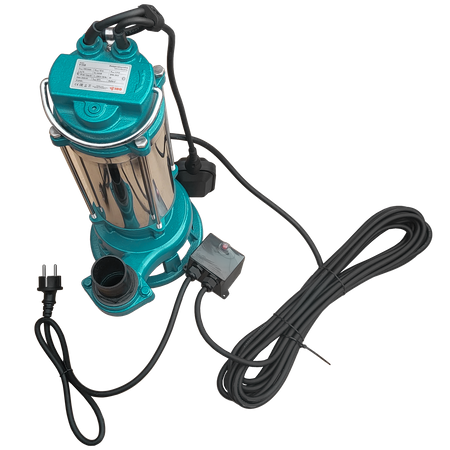 Tauchpumpe IBO V550 Fäkalienpumpe Schmutzwasserpumpe Stahlgehäuse 230V