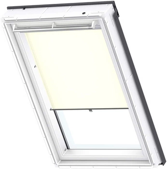 VELUX RHL MK00 1028 Sichtschutzrollo Rollo mit Haltekrallen für Dachfenster Weiß