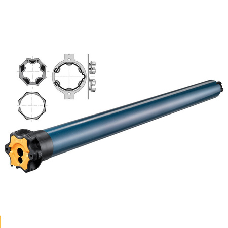 SOMFY Oximo 50 RTS 10/17 Rollladenantrieb mit integriertem RTS-Funksystem 3m 