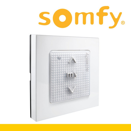 Somfy Smoove Origin iO Pure inkl. Smoove Rahmen für Rollladen Markise 