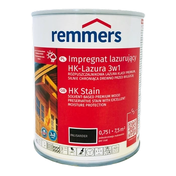 Remmers HK Lasur 0,75 L Palisander – 3in1 Holzschutzmittel
