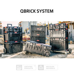 Qbrick System TWO Organizer Plus Polycarbonatr Deckel Polyamid-Verschlüsse NEU