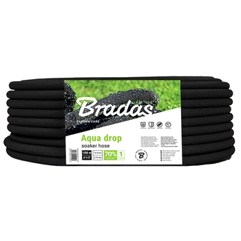 Bradas Bewässerungsschlauch Gartenschlauch AQUADROP 1/2" 30 x 30 x 25 cm 100m 