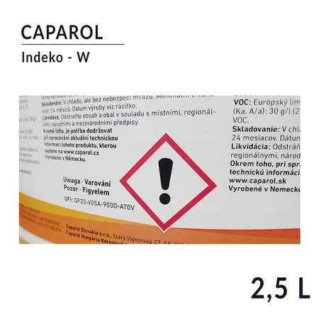 CAPAROL Indeko W Innenfarbe vor Schimmelbefall 2 5 12,5 L Weiß Schimmel 
