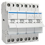 Wahlschalter Gruppenschalter SFT440 Hager 4P 40A Modularer Wechselrichter