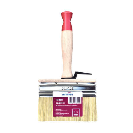 Remmers englischer Pinsel 110 mm breit für Öle und Lasuren auf Terrassen