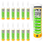  PCI Silcofug E 12 x 310 ml Sanitär Silikon Dichtstoff - 47 Anthrazit