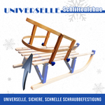VT Sport Schlittenrückenlehne aus Holz SLT10010 Rückenlehne für Kinder Schlitten
