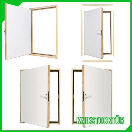 FAKRO Kniestocktür DWK 55/60/70 x 80/90/10/110 Drempeltür mit Wärmedämmung 