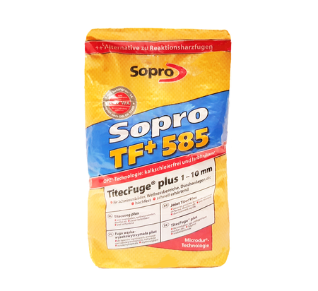 SOPRO TF+ TitecFuge Plus Fugenmörtel Mörtel 15 KG Betongrau 14