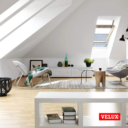 VELUX RHL MK00 1086 78x160 Sichtschutzrollo Rollo Haltekrallen Dachfenster Beige