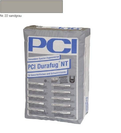 PCI Durafug® NT 25 kg Sandgrau – Langlebige Epoxidfuge mit hoher chemischer Beständigkeit