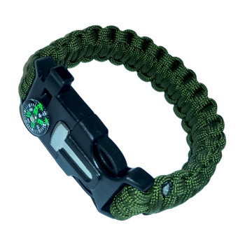 OUTLET 6x PARACORD SURVIVAL BRANCH 5in1 Survival Armband Scouting Outdoor
