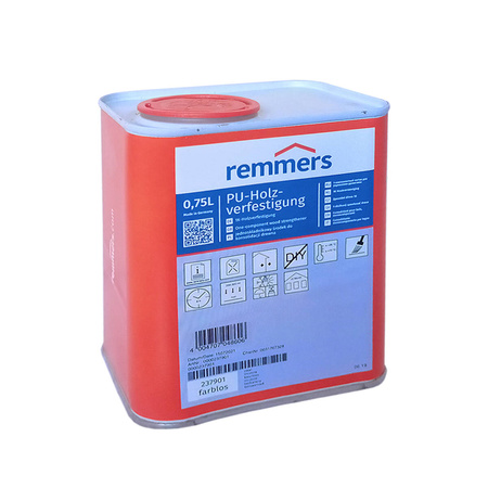 Remmers PU-HOLZVERFESTIGUNG Schadstofffixierung auf PU-Basis farblos 750 ml NEU